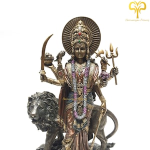 Durga Statue, Goddess Durga Statue, 11 Inch, Parvati Statue, Devi Durga, Shiv Shakti, Durga Maa, Adi Parashakti,Shakti Statue,Standing Durga