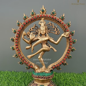 シヴァ神リンガ像、15 CM 結合ブロンズ製シヴァリンガム偶像、シヴァ