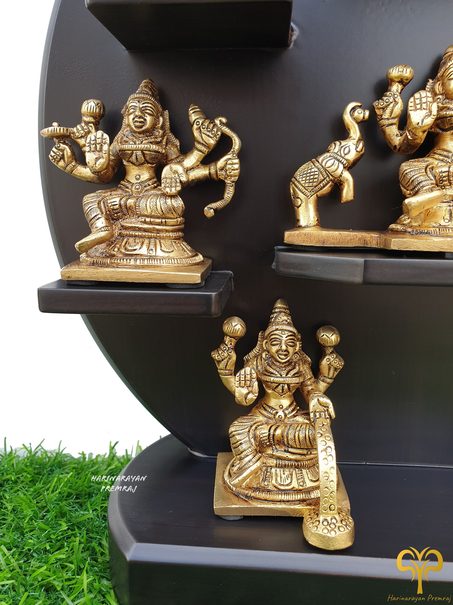 Ashta Lakshmi Statues 30 CM Brass Ashtalakshmi Figurines Etsy
