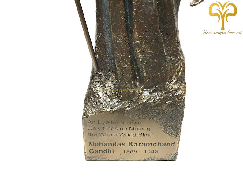 Mahatma Gandhi Statue \u2022 11.4 Inch \u2022 Bonded Bronze Statue \u2022 Mohandas Karamchand Gandhi \u2022 Gift