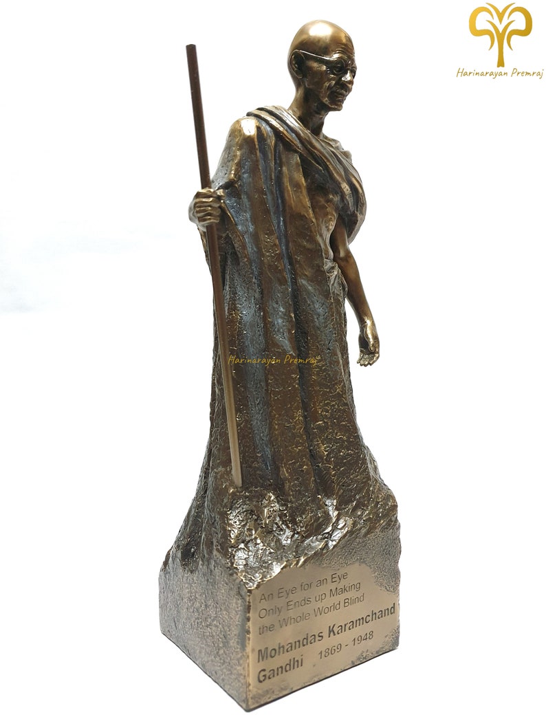 Mahatma Gandhi Statue \u2022 11.4 Inch \u2022 Bonded Bronze Statue \u2022 Mohandas Karamchand Gandhi \u2022 Gift