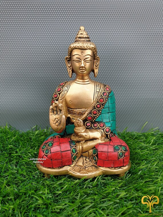 Statue De Bouddha En Laiton &vert; Le Sanctuaire Du Bouddha