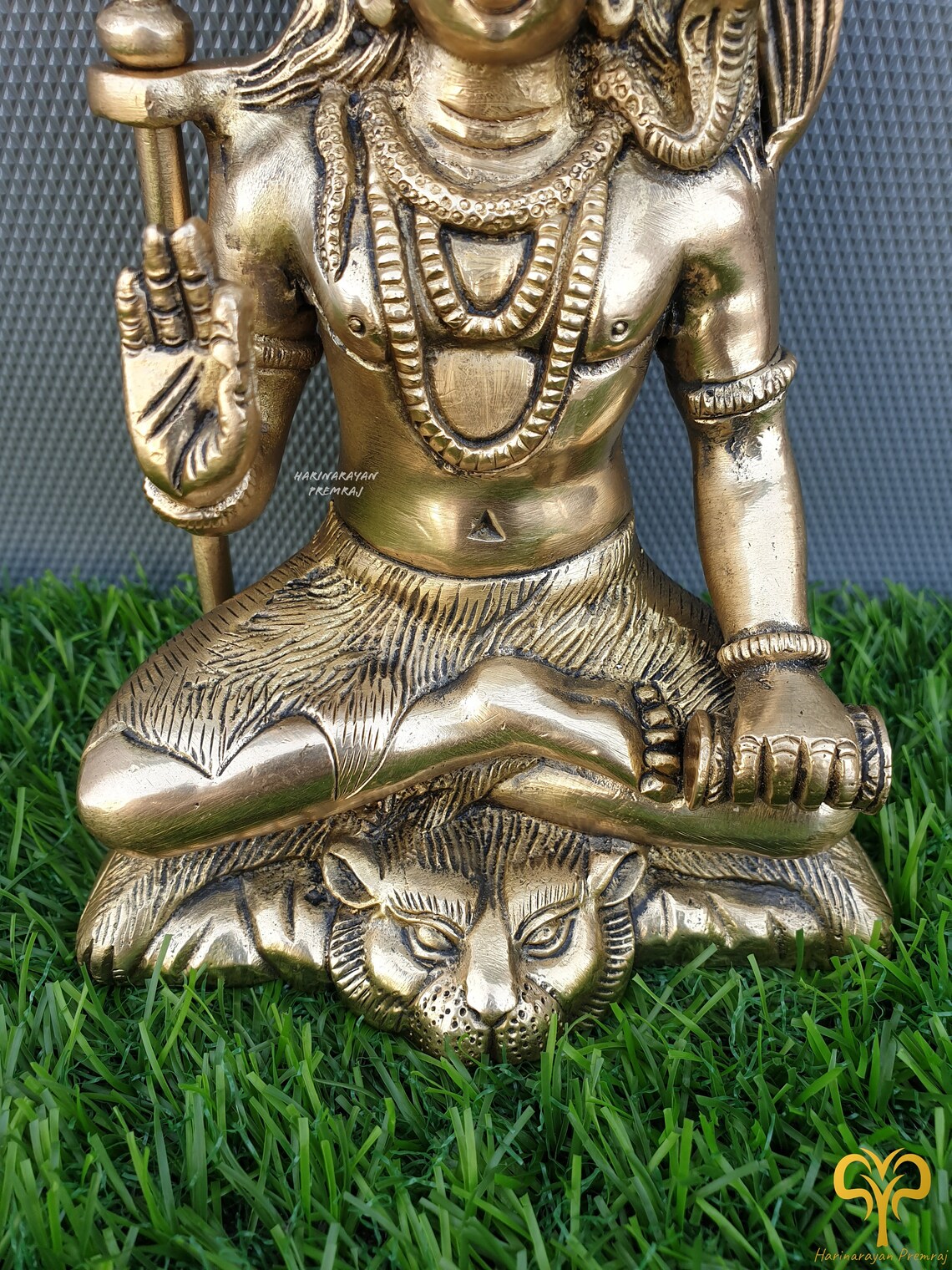 Brass Lord Shiva statue 6.5 Inch Shiv Blessing Siva Etsy