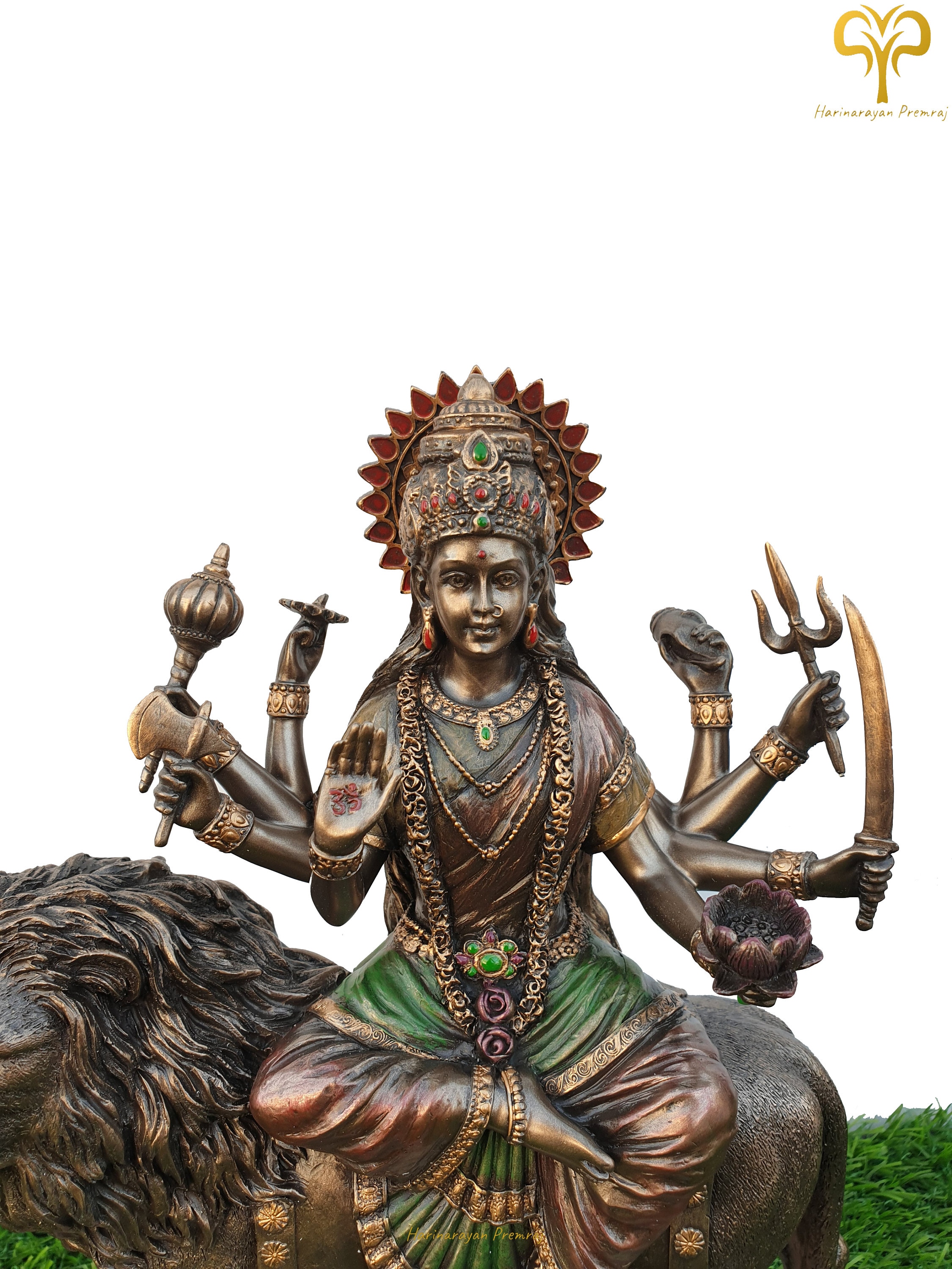 Durga statue 10 Inch Goddess Durga Statue Hindu Gods Etsy