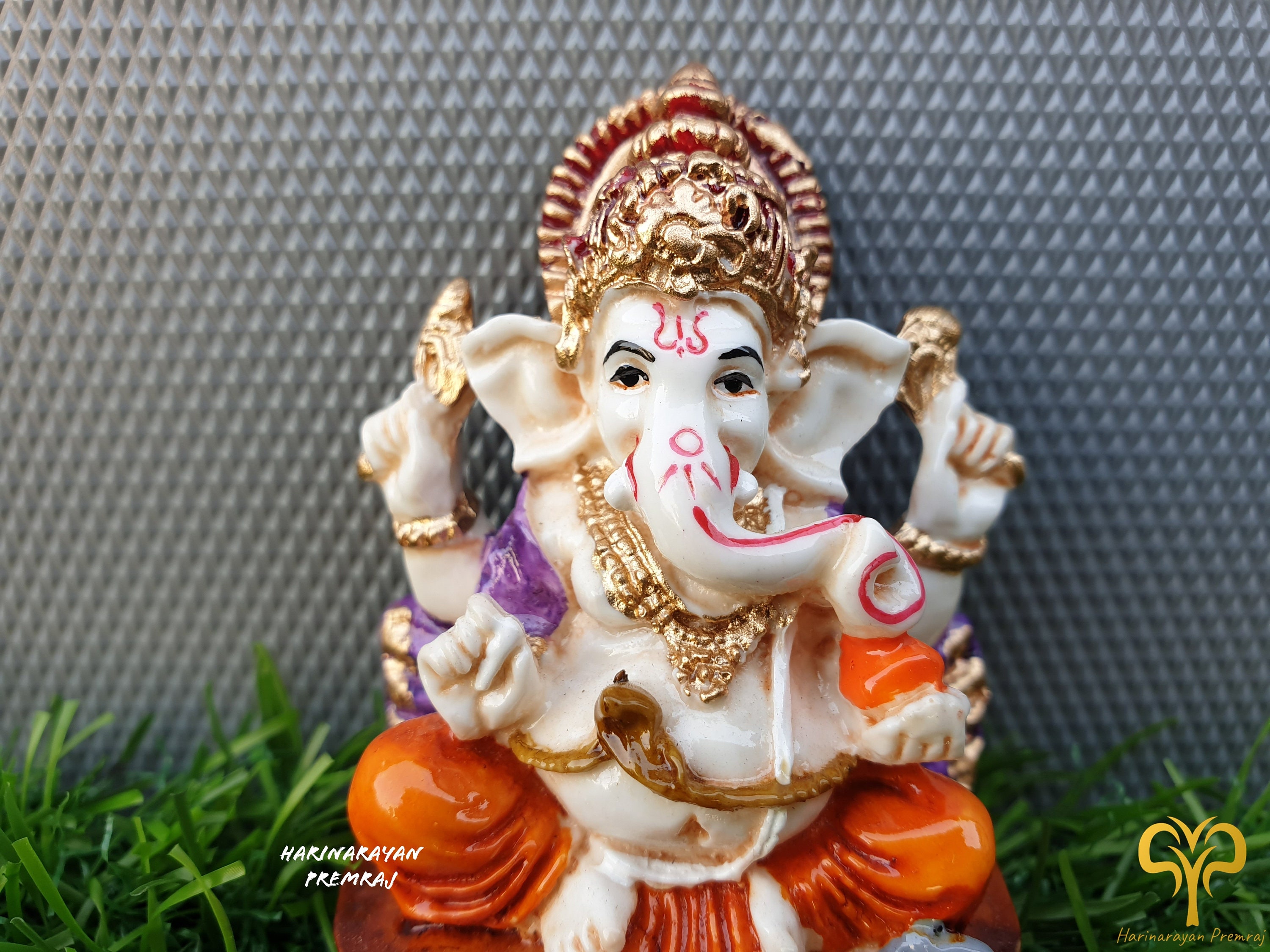 Lord Ganesha Statue, 2.5 Inch, Ganesh Statue, Cultured Marble