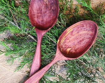 MADE TO ORDER Rustic Hand Carved Cedar Spoons