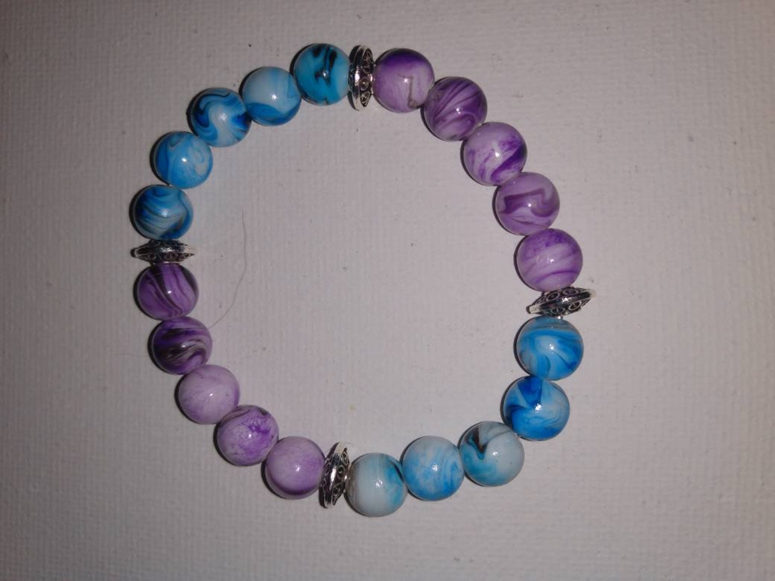 Acrylic bead bracelet Etsy