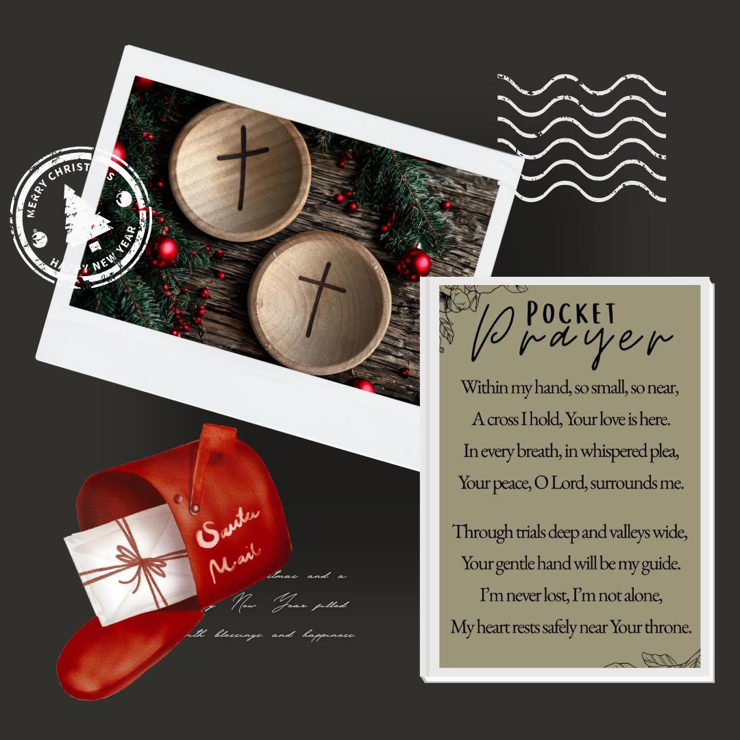 Handmade Pocket Prayer Fidget | Christian Stocking Stuffer for Calm ...
