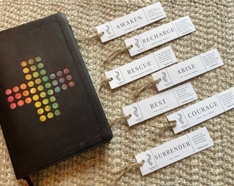Scripture Bookmarks: Christian Gift, Bible Study Bookmark