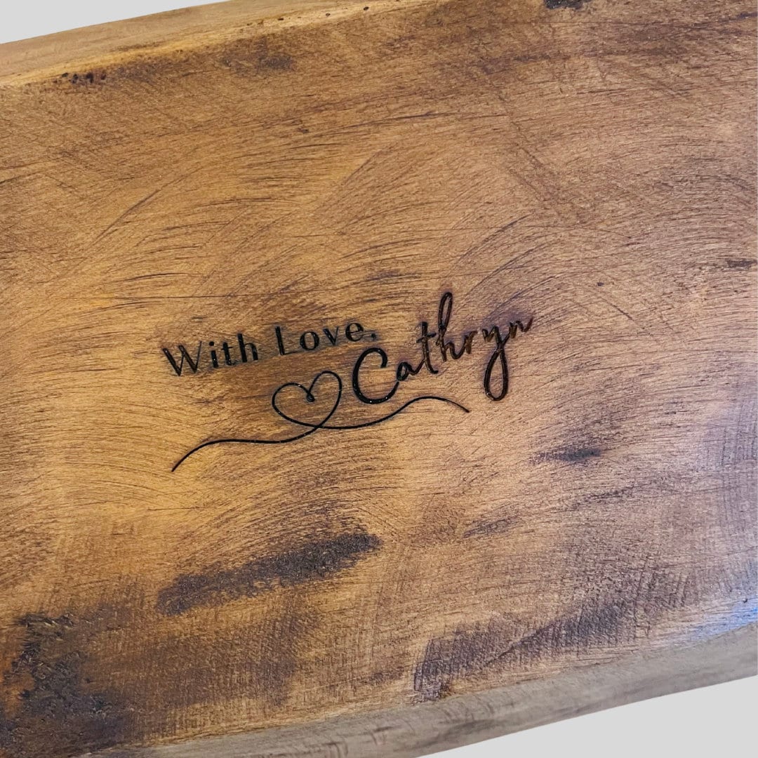 Mark 11 Personalized Small Prayer Bowl | Dough Bowl | wood prayer bowl | Custom Prayer Bowl | Rustic Catch All Tray | Personalized Gift