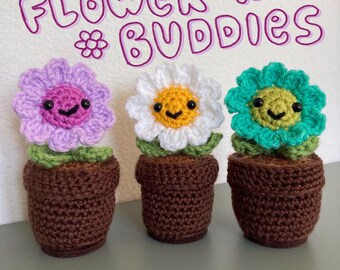 Crochet Flower Buddies