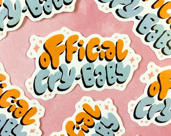 Official Crybaby Sticker