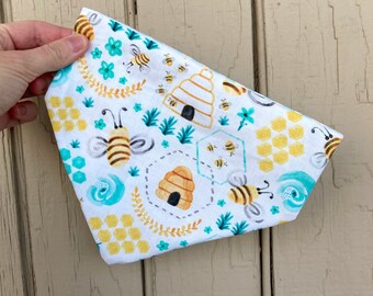 Dog Gift Spring Over The Collar Snap On Cat Bandana Bumblebee Dog Bandana Bees