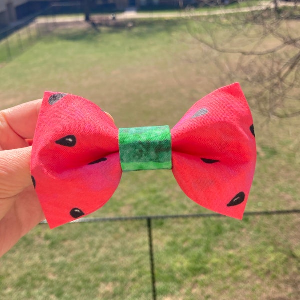 Watermelon Dog Bow Tie | Novelty | Summer | Gifts for Pets