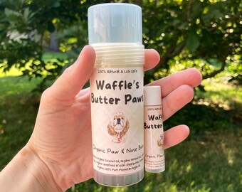 Waffle’s Butter Paws All Natural Organic Paw Balm