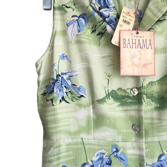 NWT Vintage Tommy Bahama Women's 100% Silk Shirt … - image 7