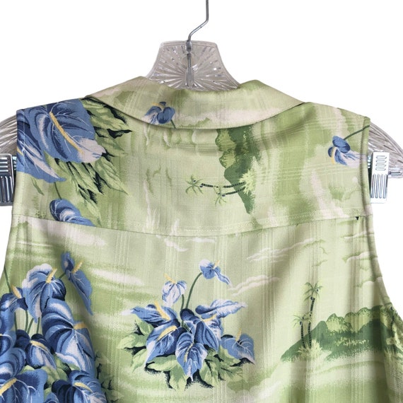 NWT Vintage Tommy Bahama Women's 100% Silk Shirt … - image 8