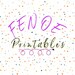 Fenoe Printables