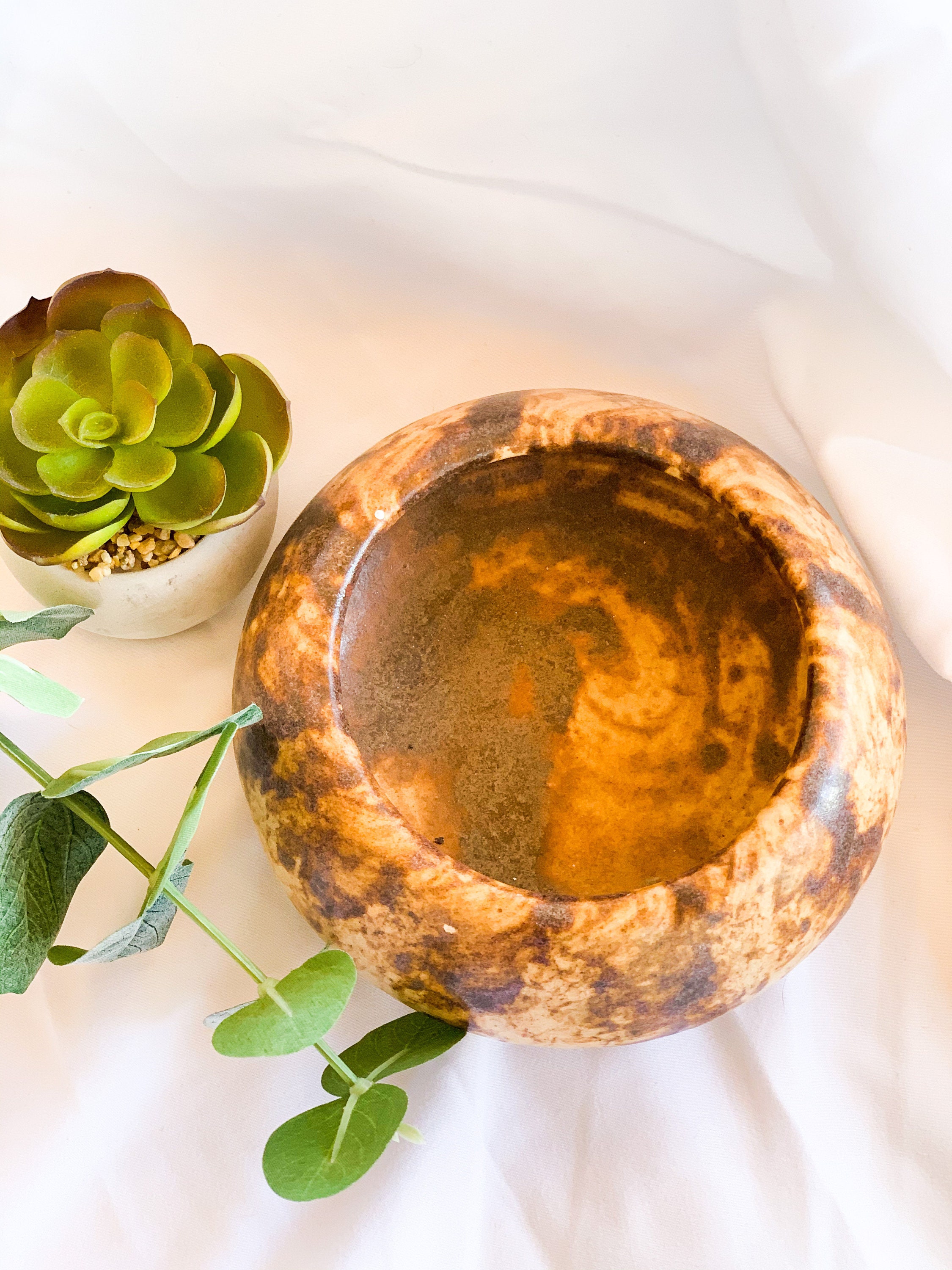 Vintage Decorative Ceramic Bowl Ceramic Serveware Etsy