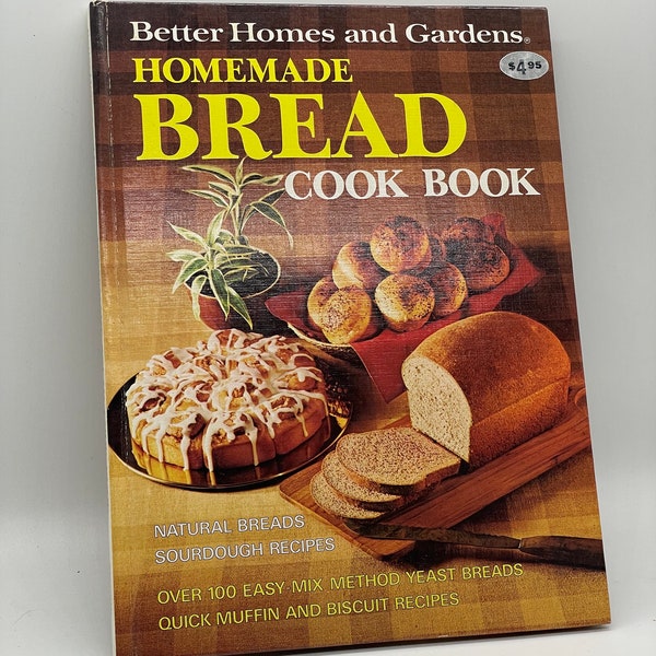 Homemade Bread Cook Book, Better Homes and Gardens, 1973