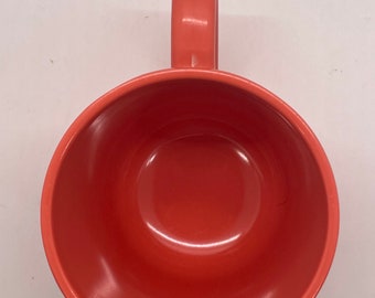 Melamine Coffee cup Salmon,Coral color