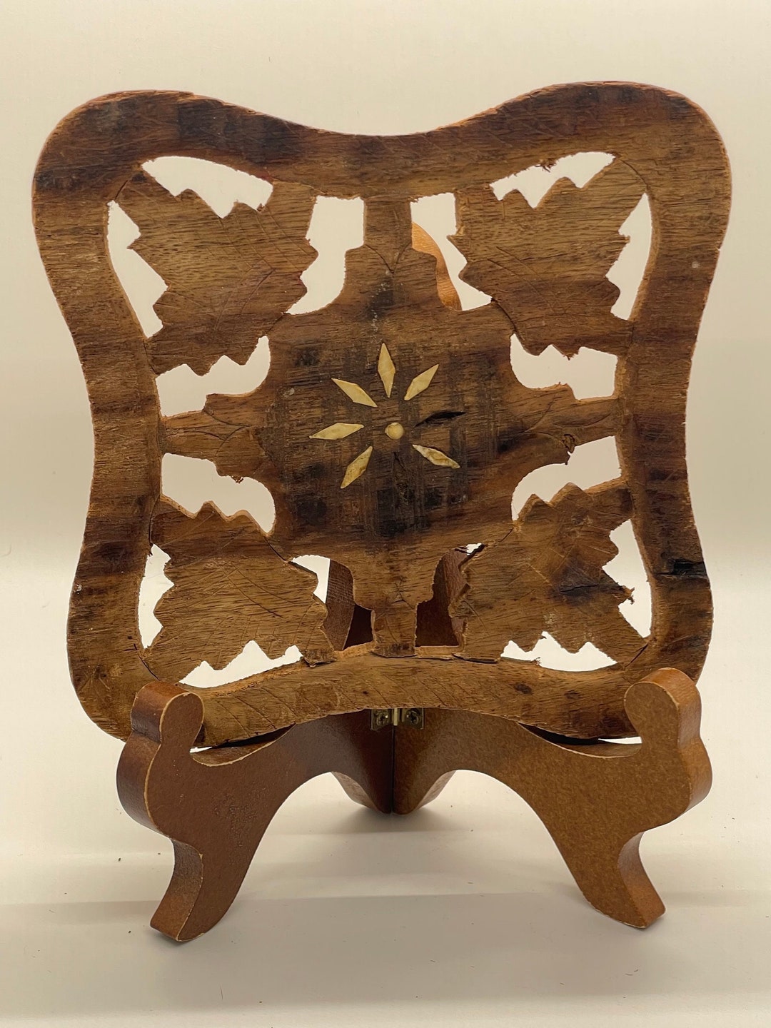 Vintage Wood Trivet, Boho, Rustic - Etsy