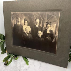 Antique Family Portrait photograph