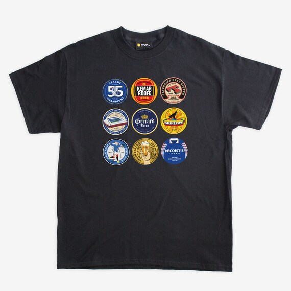 Rangers Beer Mats T-shirt - Etsy Australia