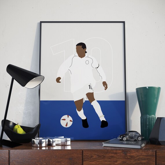 Jay Jay Okocha Bolton Football Poster Etsy