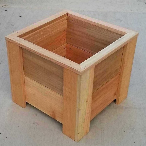 Wooden Planter Boxes Etsy
