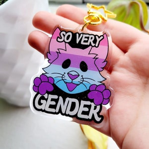 Catgender - Colección So Very Gender - Dijes acrílicos Pride