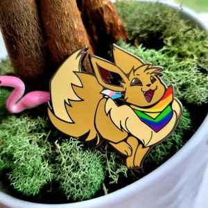 Inclusive Pride - Show & Tail Creations 1.75" Hard Enamel Pin