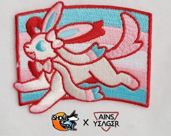 Transgender Pride - Show & Tail Creations x Ains Yeager Iron-On Patches