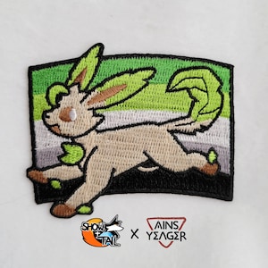Aromantic Pride - Show & Tail Creations x Ains Yeager Iron-On Patches