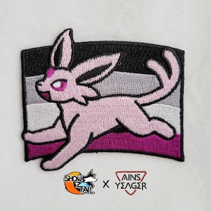 Asexual Pride - Show & Tail Creations x Ains Yeager Iron-On Patches