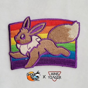 LGBTQ+ Pride - Show & Tail Creations x Ains Yeager Iron-On Patches