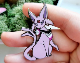 Asexual Pride - Show & Tail Creations 1.75" Hard Enamel Pin