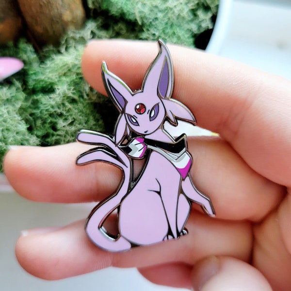 Asexual Pride - Show & Tail Creations 1.75" Hard Enamel Pin