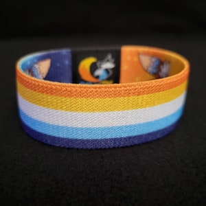 AroAce - Evolve Your Colors Collection - Pride Elastic Wristbands