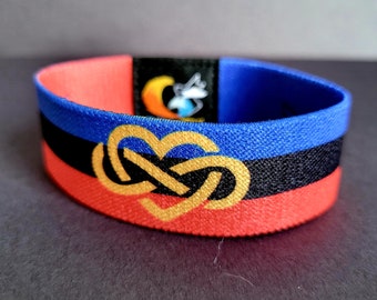 Polyamorous - Evolve Your Colors Collection - Pride Elastic Wristbands