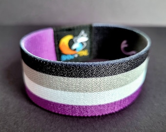 Asexual - Evolve Your Colors Collection - Pride Elastic Wristbands