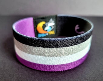 Asexual - Evolve Your Colors Collection - Pride Elastic Wristbands