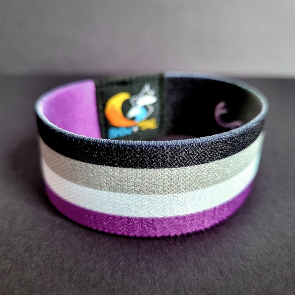 Asexual - Evolve Your Colors Collection - Pride Elastic Wristbands