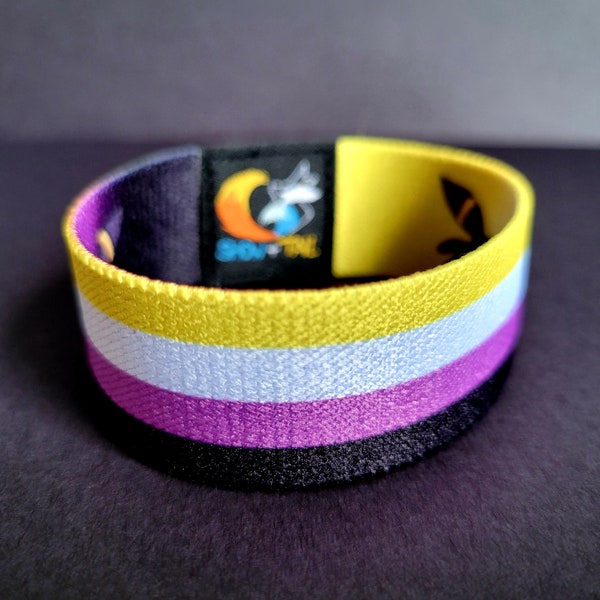 Non-Binary - Evolve Your Colors Collection - Pride Elastic Wristbands