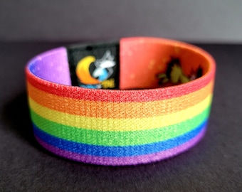 Rainbow Gay - Evolve Your Colors Collection - Pride Elastic Wristbands