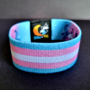 Transgender - Evolve Your Colors Collection - Pride Elastic Wristbands