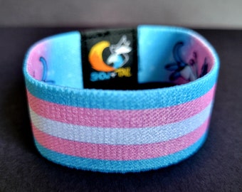 Transgender - Evolve Your Colors Collection - Pride Elastic Wristbands