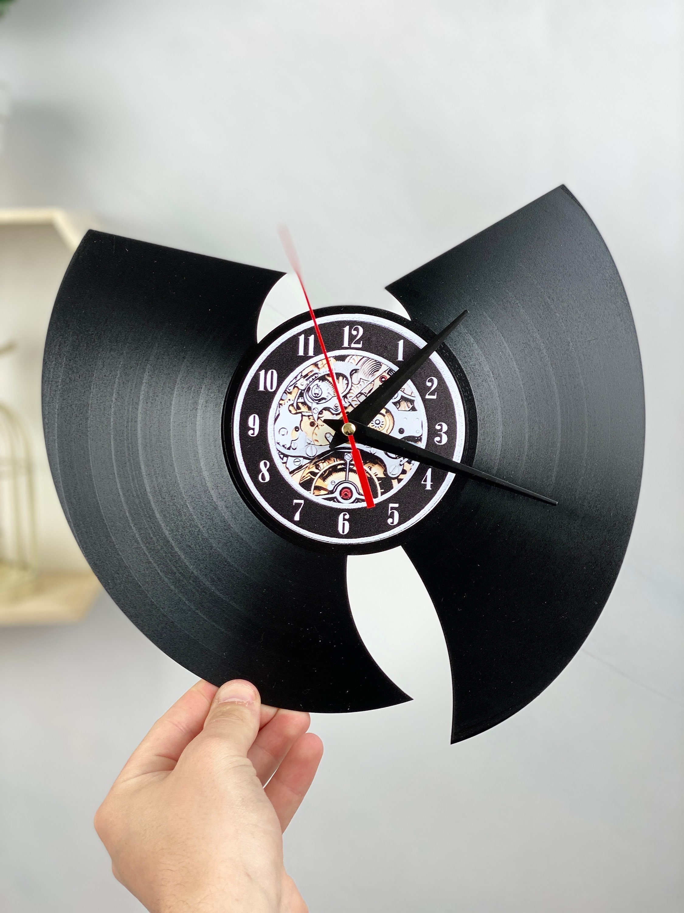 Rip Rapper Room Decor, Album Cover Vinyl Record Clock, Music Theme Wall ...