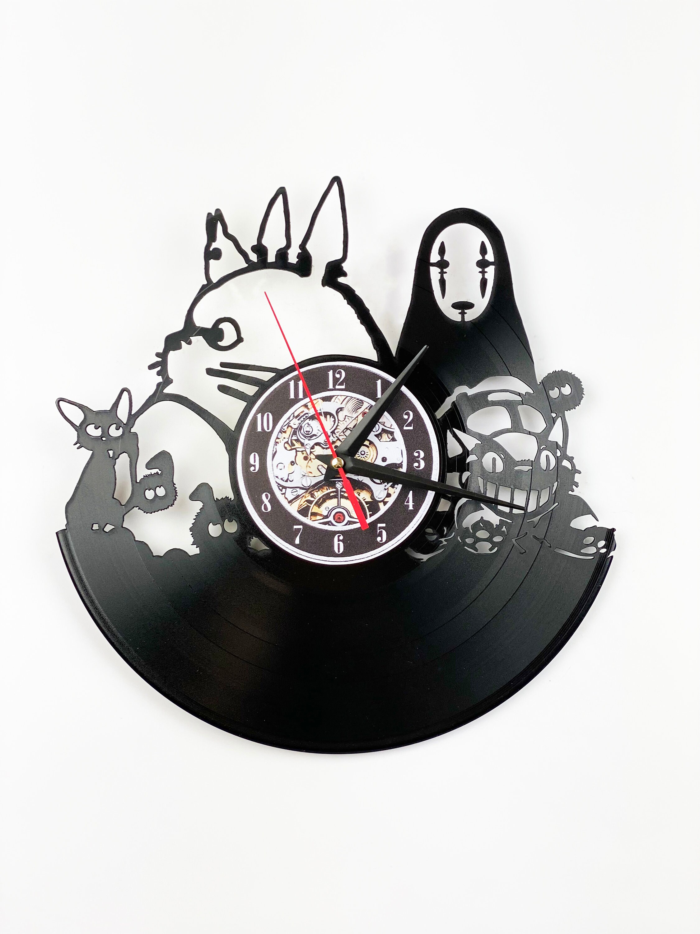 Anime Studio Clock Vinyl Record Clock Anime Room Decor Etsy