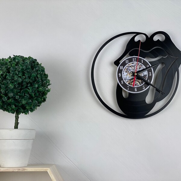 Custom Logo Wall Clocks Etsy